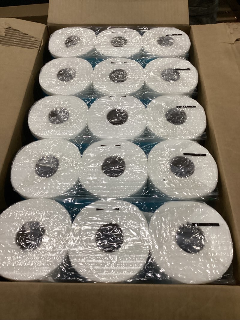 Condition photo showing New/Like New for amazon basics 2-ply soft toilet paper, 30 rolls (5 packs of 6), 350 sheets per roll, septic safe, equivalent to 185 regular rolls 350 sheet (pack of 30)
