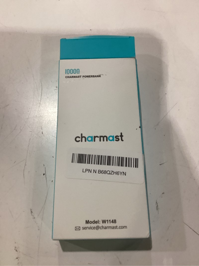 Condition photo showing As Is for charmast 10000 powerbank w1148 purple