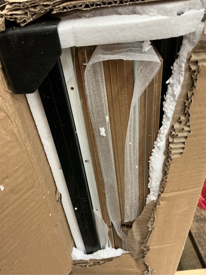 Condition photo showing New/Like New for EasyPAG Mail Organizer Countertop, Wood Literature Organizer with Adjustable Shelves, Student Classroom Mailbox for School, Desktop Paper Sorter for Office Home, 36 Compartments, Black/White 36 Slots Black/White