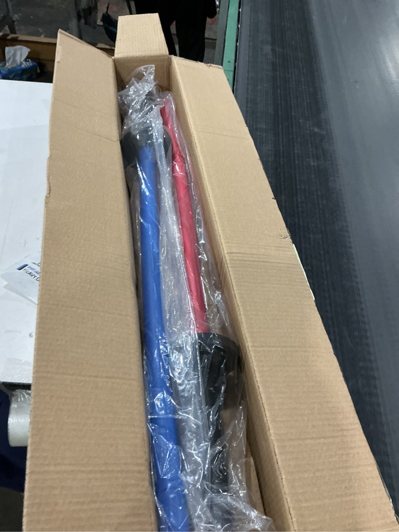 Condition photo showing New/Like New for 2 Pcs 33.5 Inches Foam Swords Practice Padded Sparring Sword Training Kendo Sticks Bokken for Adults Martial Arts Fighting Fencing Samurai Karate Ninja Red Blue