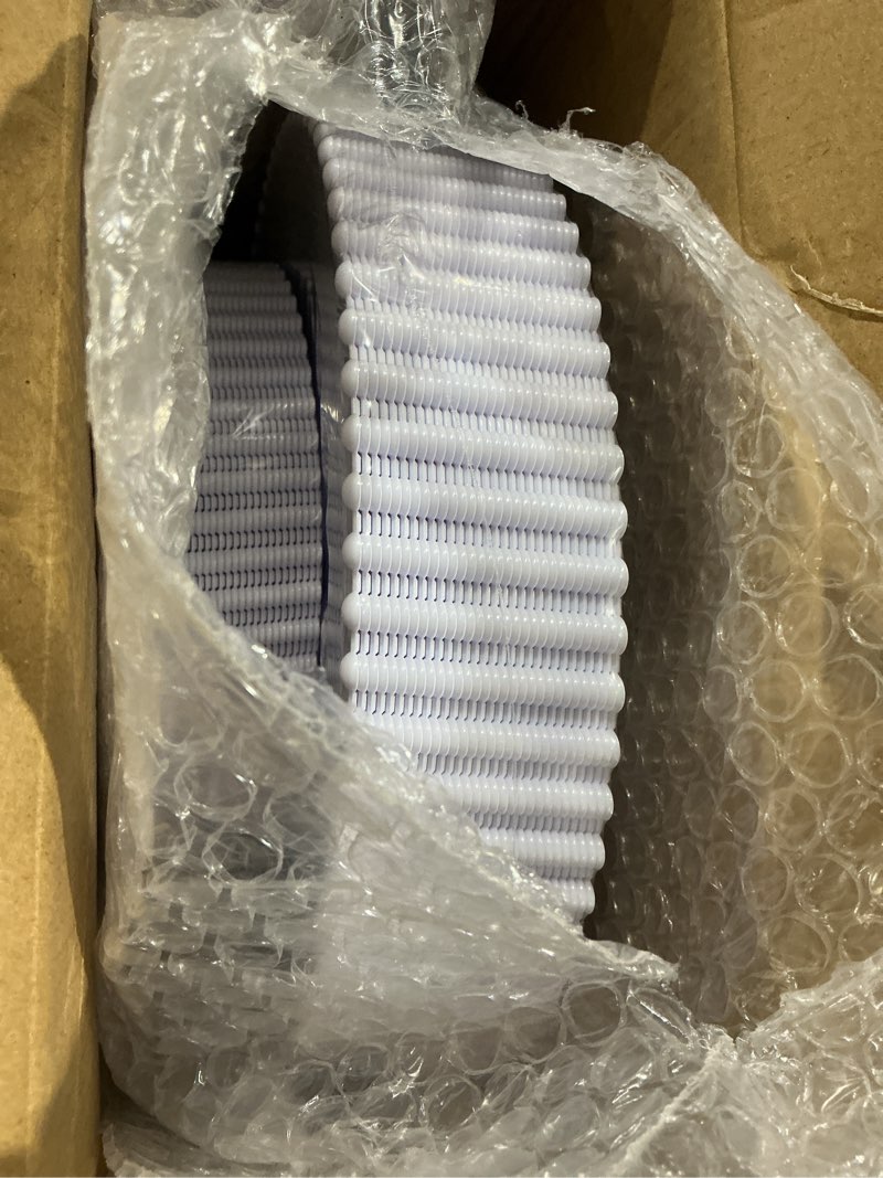 Condition photo showing Good Condition for u-qe 60pcs white plastic plates - fancy beaded plates disposable heavy duty - premium hard plastic plates for party, wedding & birthday including 30 dinner plates 10" & 30 dessert plates 7"