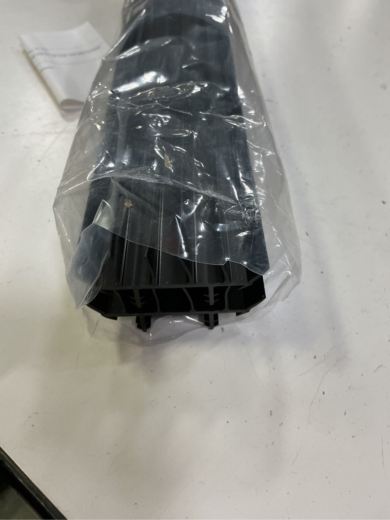 Condition photo showing Good Condition for Replacement Door Bottom with Vinyl Fins 36" Long 1 3/4" Wide Threshold Seal Bottom of Door Weatherstrip Kerf Weather Stripping for 7/8" Between Barbs(2 Pcs,Black) 2 Black