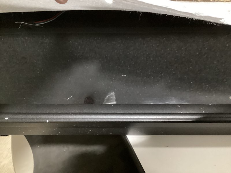 Condition photo showing Good Condition for sports card display frame with tempered glass, wall mount or tabletop trading card display case, baseball card display box for 3 standard cards, frame for basketball football hockey cards 3 cards