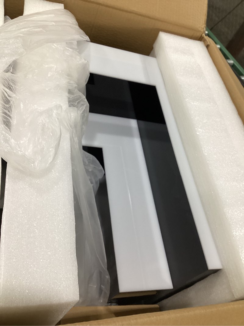 Condition photo showing Good Condition for Wall-Mounted 3-20" Display with Remote Control - Dynamic LED Lighting, Multifunctional Display, Quality Materials, Mobile Phone Connectivity