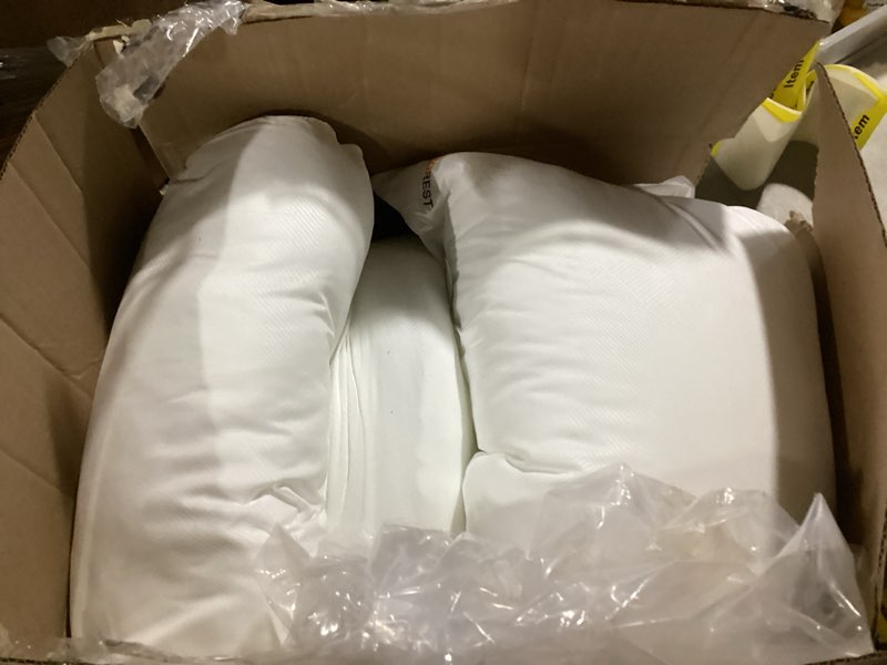 Condition photo showing Good Condition for HARBOREST King Size Bed Pillows Set of 2 - Luxury Hotel Collection Down Alternative Pillows for Sleeping, 20 x 36 Inches Classic King (Pack of 2)