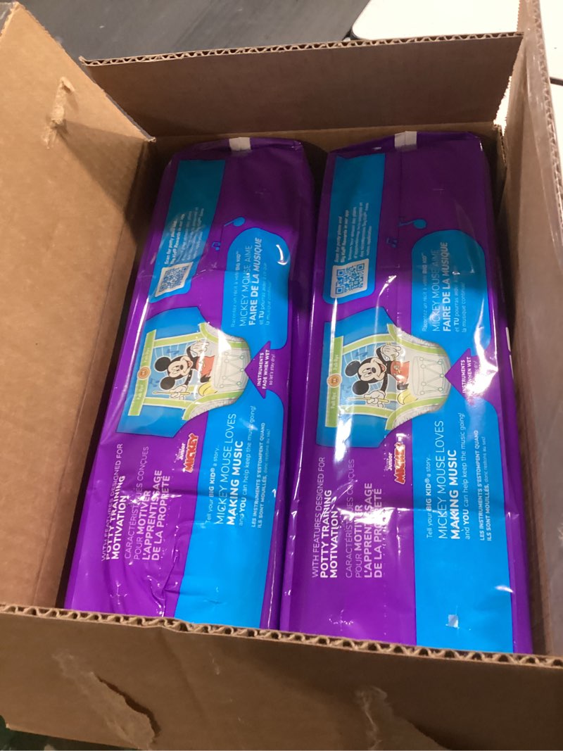 Condition photo showing New/Like New for pull-ups boys' potty training pants, size 5t-6t training underwear (46-60 lbs), 80 count (2 packs of 40)