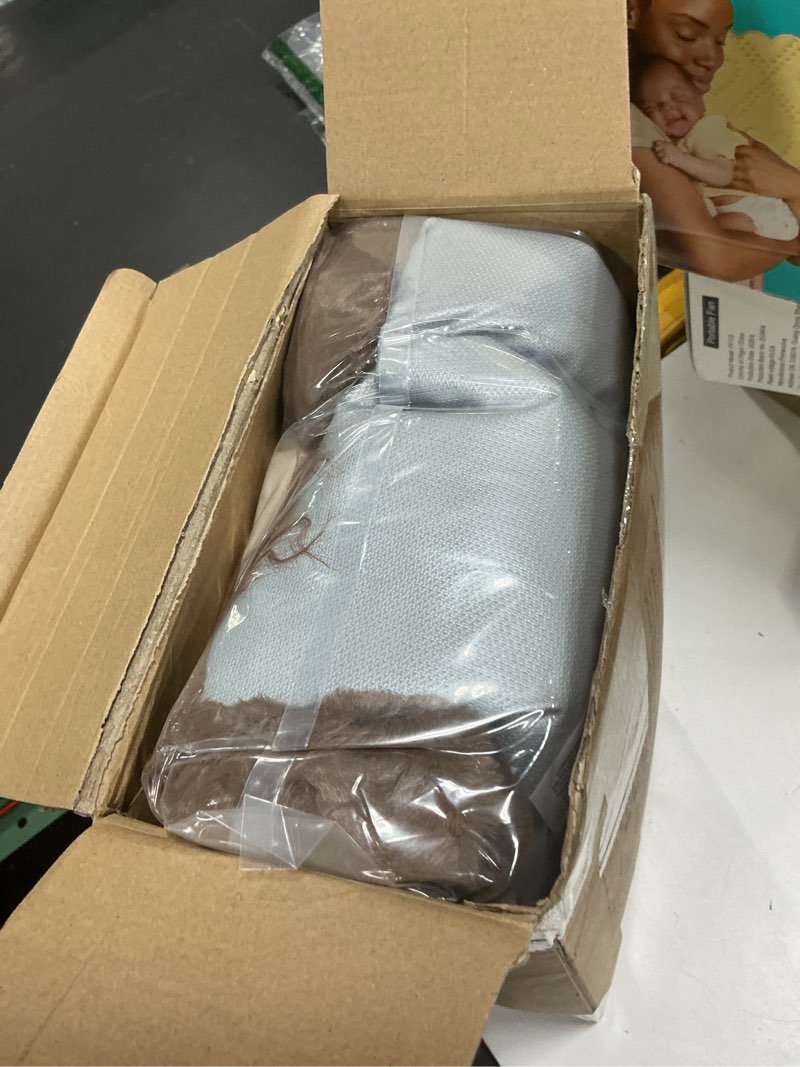 Condition photo showing New/Like New for mewaii weighted stuffed animals for adults & kids, 2-5 lbs - 23" heatable coolable cow plush, microwavable adjustable removable inner pad, realistic hug comfort gift (white)