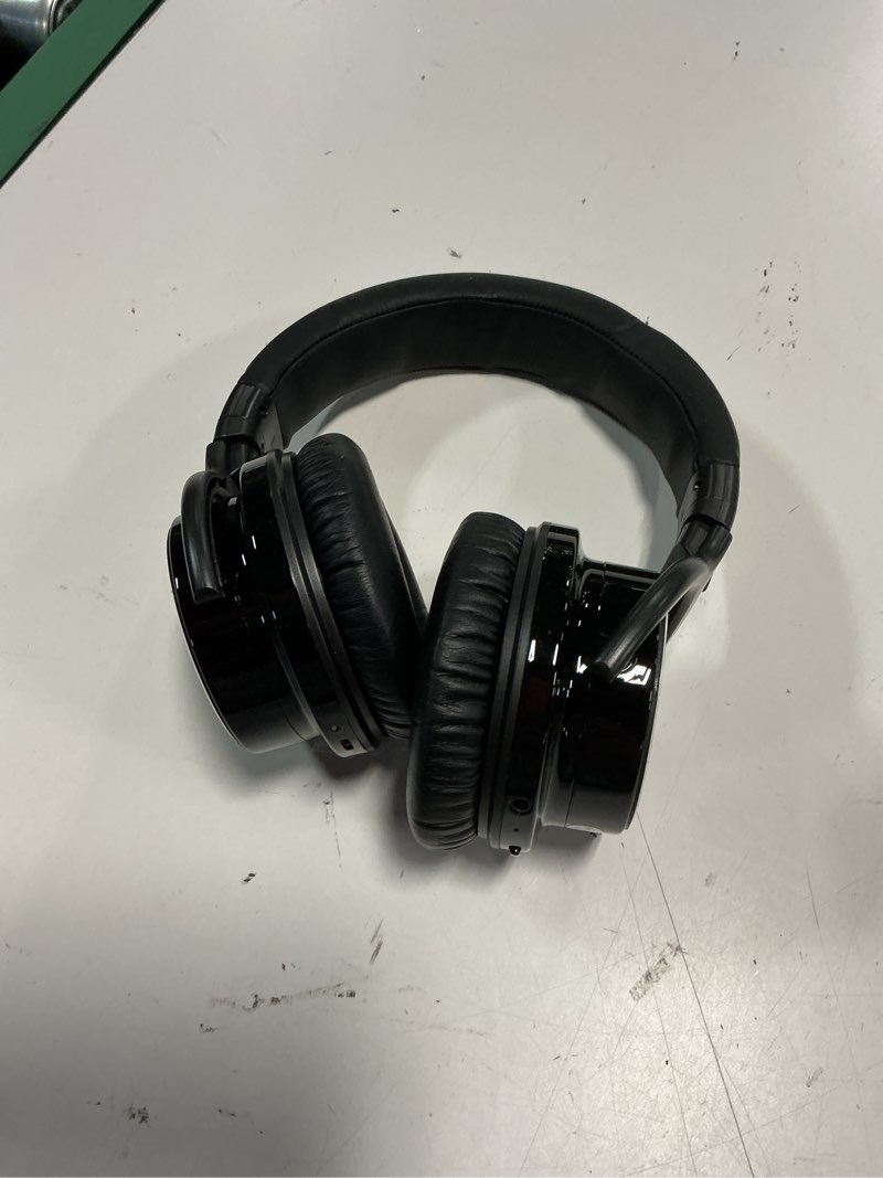 Condition photo showing As Is for cowin e7 pro active noise cancelling headphone bluetooth headphones microphone hi-fi deep bass wireless headphones over ear 30h playtime travel work tv computer phone