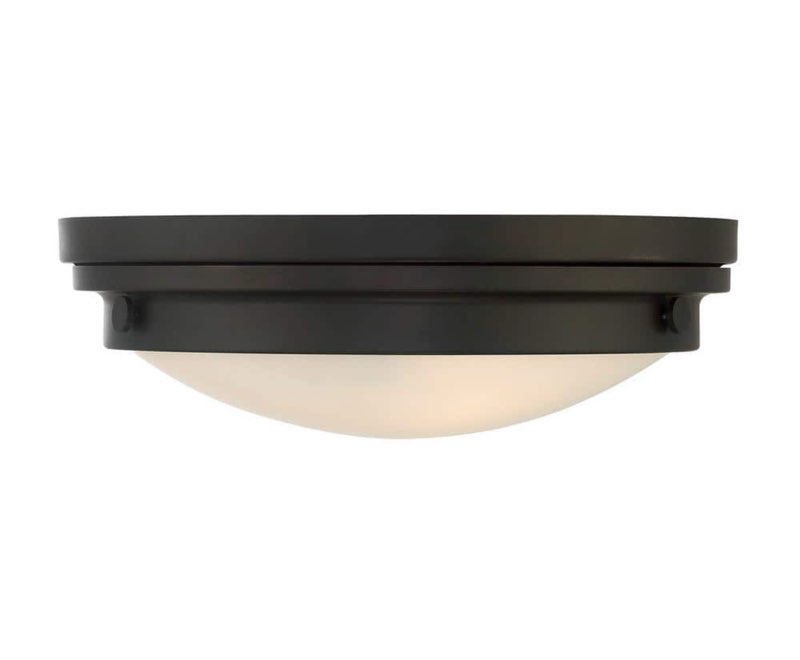 Savoy House 6-3350-14-13 Two Light Flush Mount, 0.3" x 13.25" x 4.75"