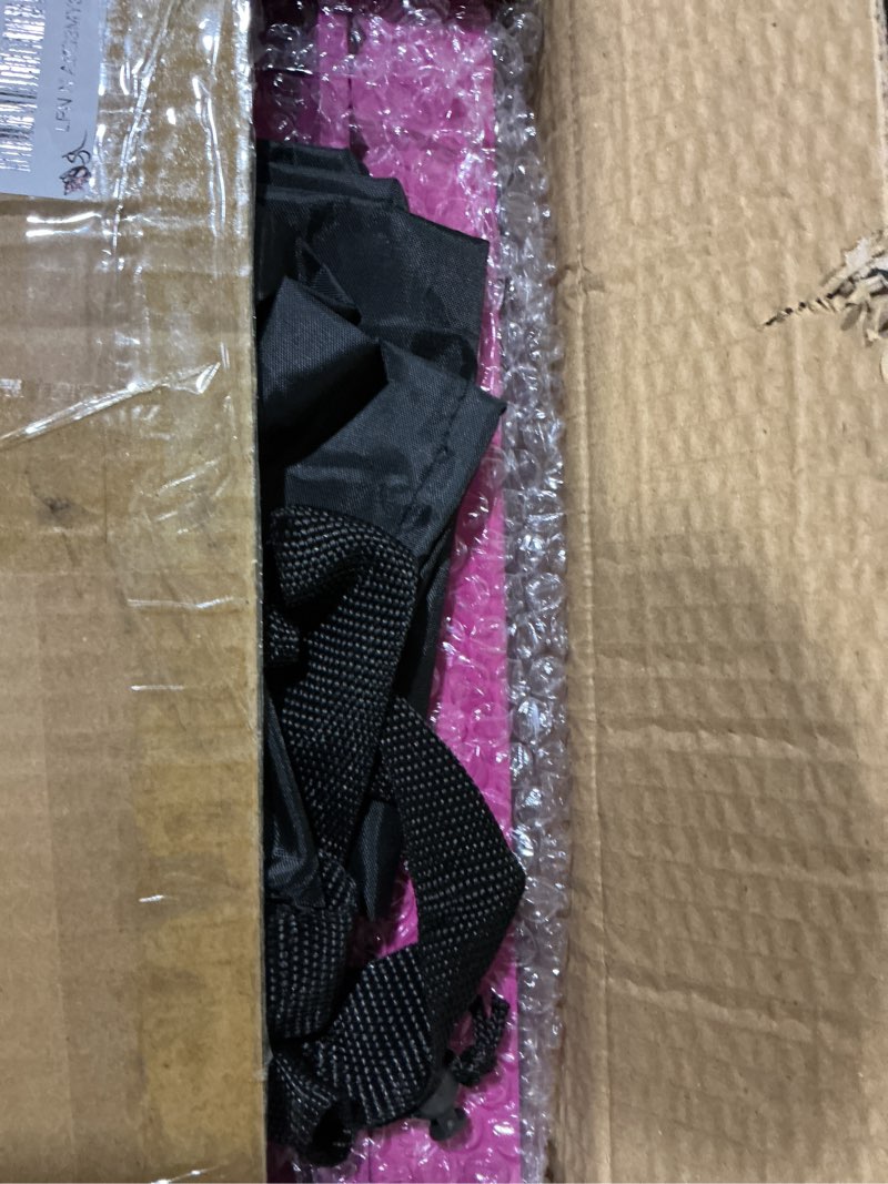 Condition photo showing New/Like New for Painted Wooden Mahjong Racks with Pushers,4 Pack Scalloped Mahjong Racks with Bag 17.3'' Wooden Holders for Mahjong Tile Pushers for Gift Family Game Night, Storage Bag Included, Rose Pink