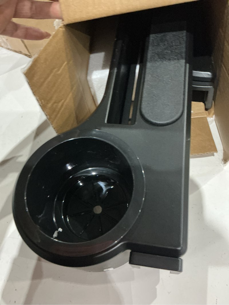 Condition photo showing As Is for roykaw golf cart armrest with cup holder/rear seat arm rests fit for ezgo/club car/yamaha & most golf cart, upgrade 3rd gen - with phone holder, no drilling required, fit 1.0"/1-1/4" square tube frame black