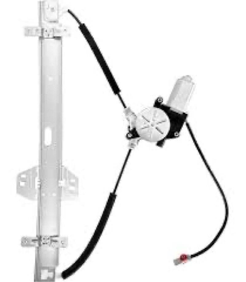 Rear Right Power Window Regulator with Motor Fit for 3.5L 2003-2008 Honda Pilot, Passenger Side Wind
