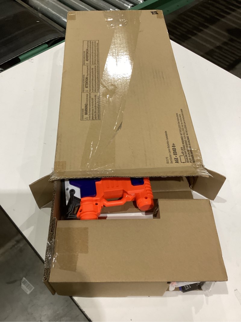 Condition photo showing New/Like New for Nerf HyperFire Motorized Elite Blaster, 25-Dart Drum, Fires Up to 5 Darts Per Second, Includes 25 Official Elite Darts (Amazon Exclusive)