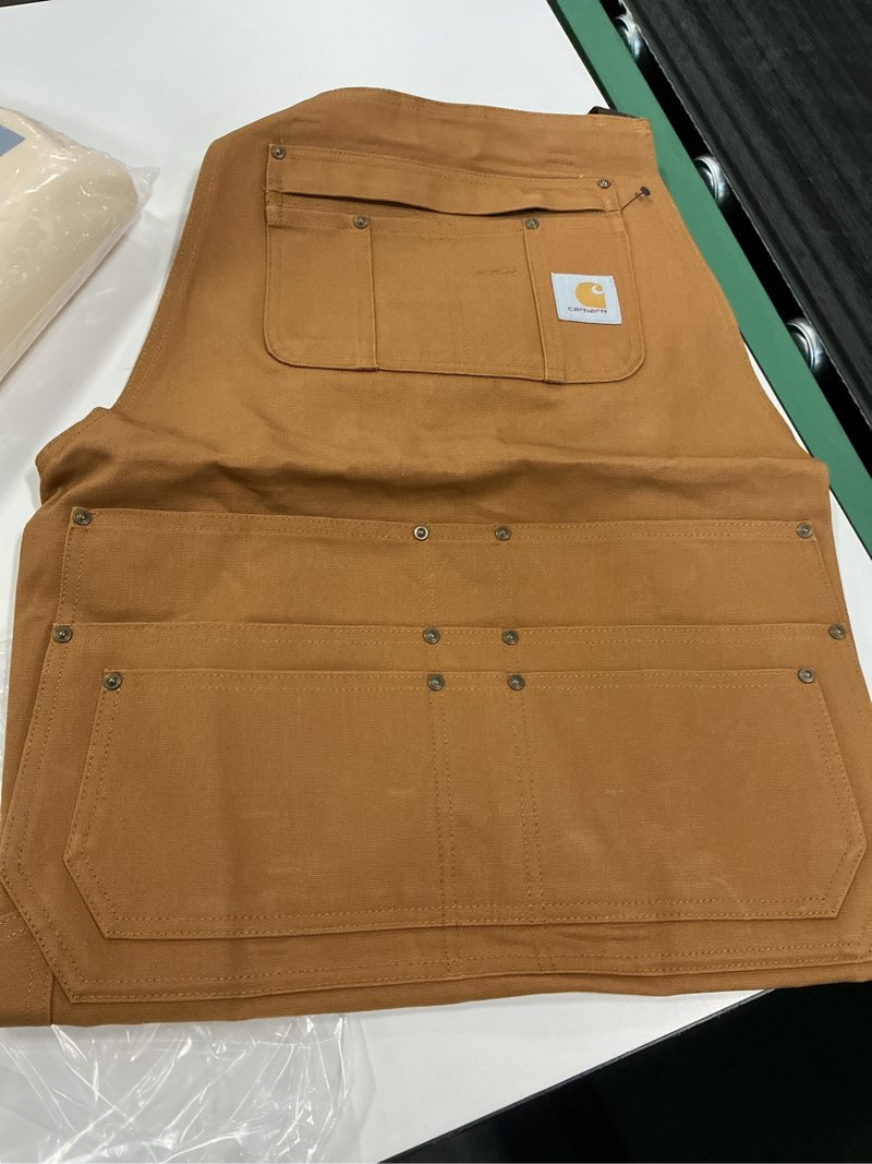 Condition photo showing Good Condition for Carhartt Men's Firm Duck Apron One Size Carhartt Brown