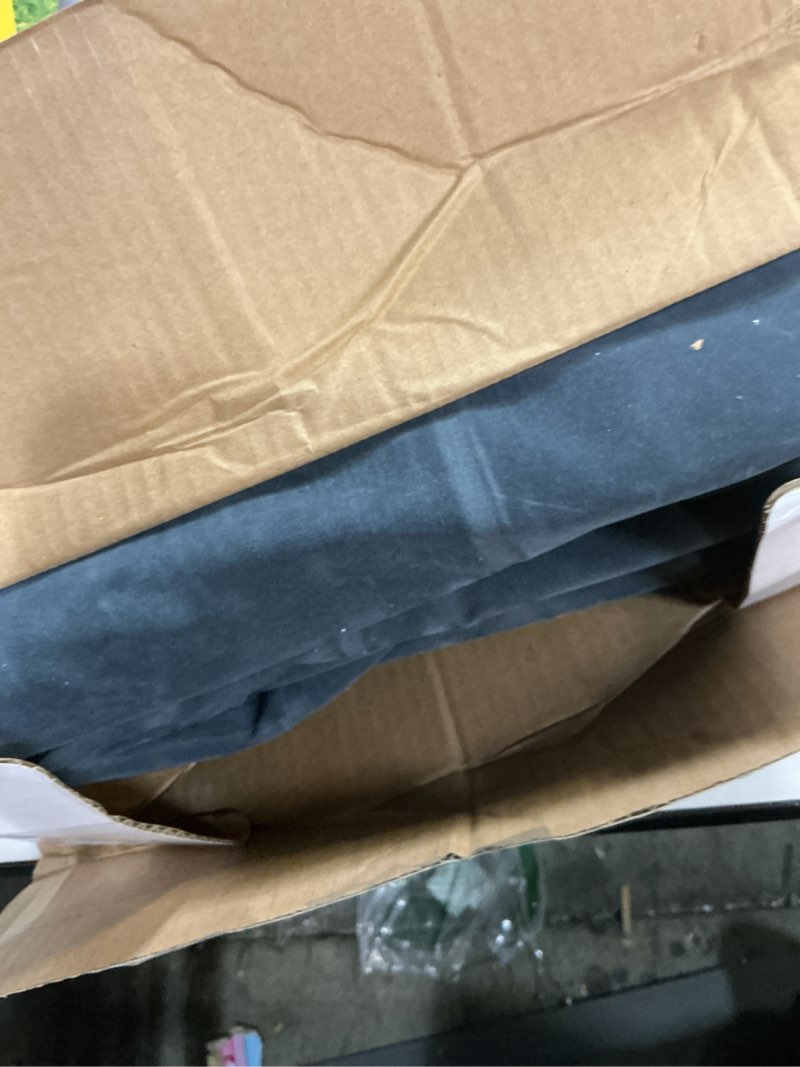 Condition photo showing As Is for intex 64783e dura-beam standard single-high air mattress: fiber-tech – queen size – 2-step pump – 10in bed height – 600lb weight capacity