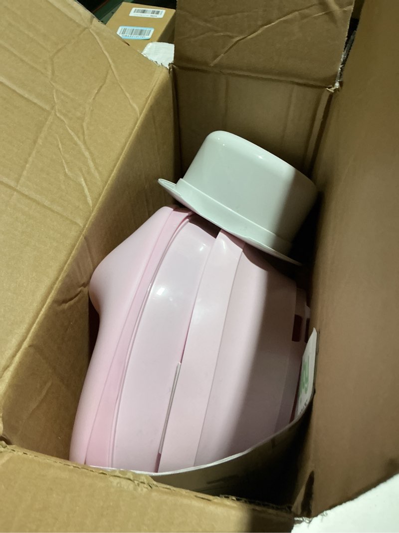 Condition photo showing As Is for Ingenuity My Size Potty Pro in Pink, Infant Potty Training Toilet, Lifelike Flushing Sound, for Ages 18 Months, Up to 50 Pounds