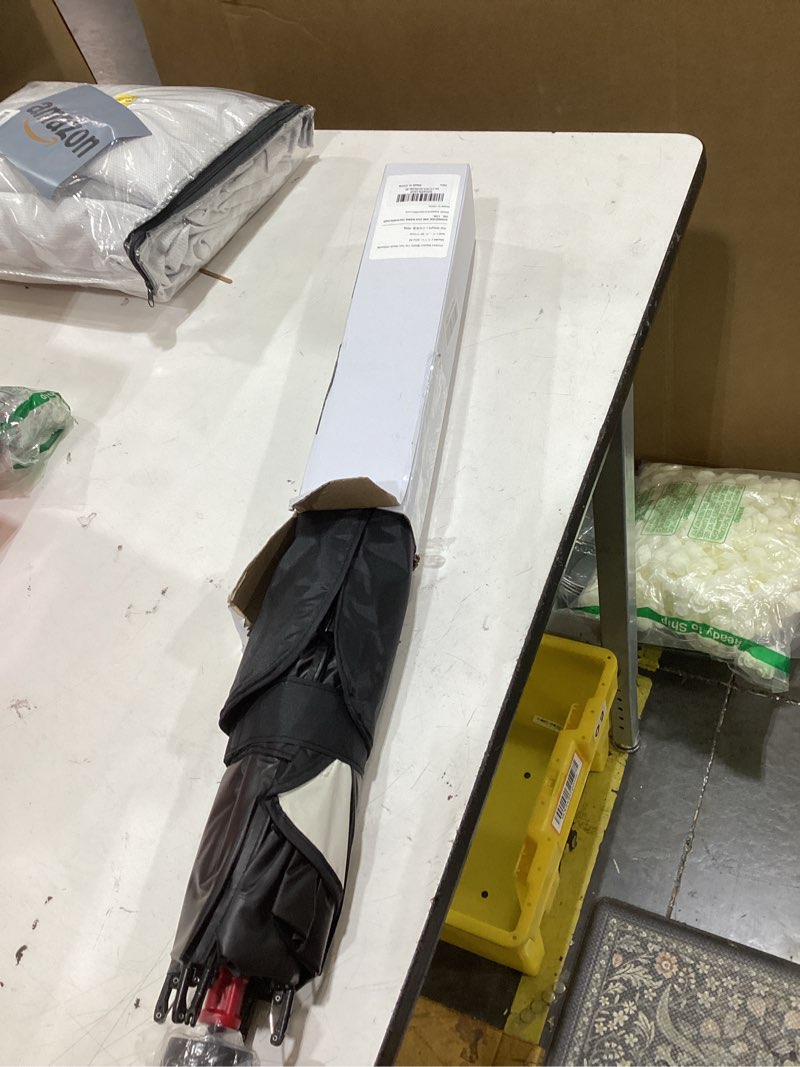 Condition photo showing Good Condition for ulixwh 2026 upgrade universal windshield sun shade umbrella - medium,?nano ice-crystal coating? car sunshade for front windshield, upf50+ heat & uv block, protect interior & keep cooler, (57" x 32") medium (57"l x 32"w)