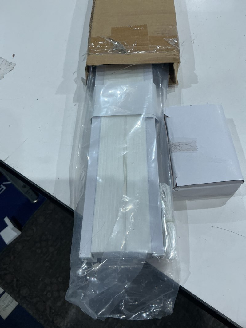 Condition photo showing Good Condition for cellular shades top down bottom up cordless light filtering honeycomb blinds no drilling or drilling pleated window shades for french door windows easy to install white 12"w x 40"h