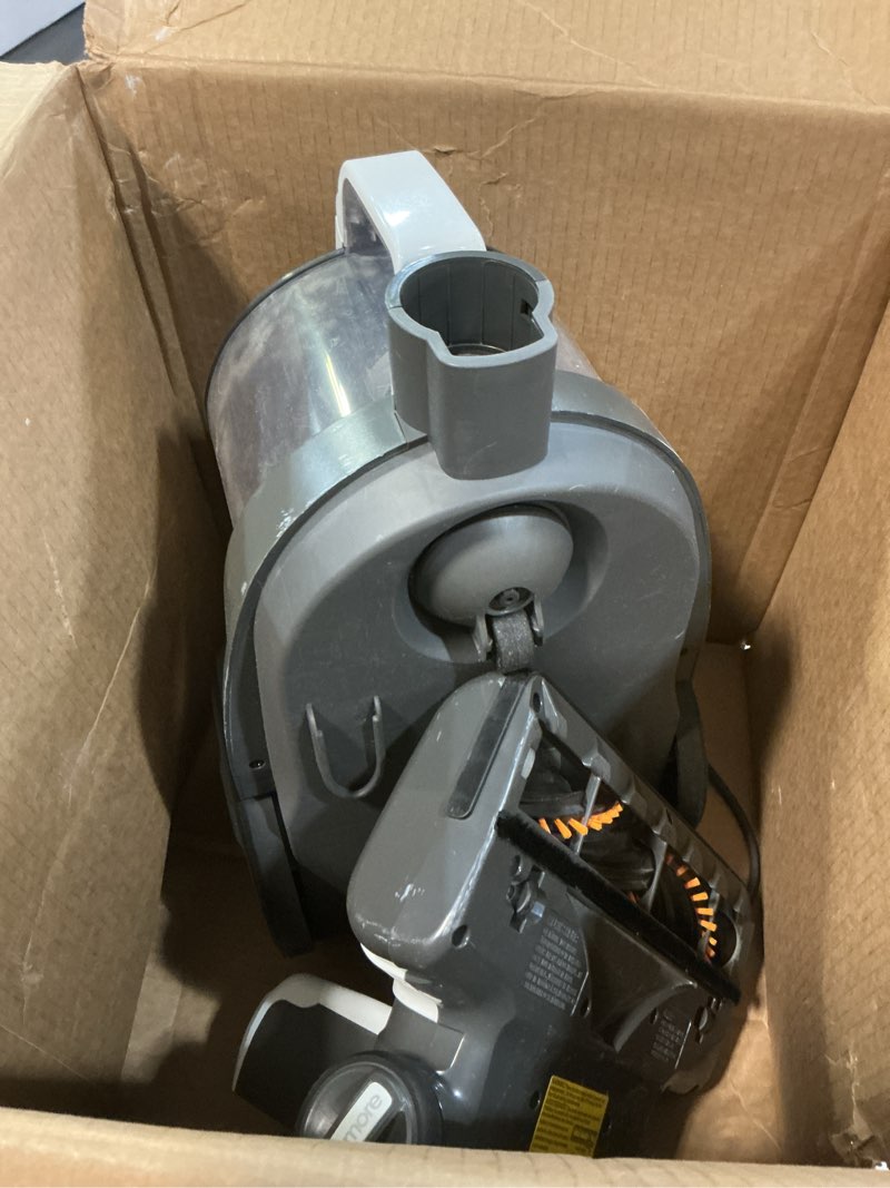 Condition photo showing As Is for Kenmore DC5070.01 Upgrade 500 Series Bagless Canister Vacuum with Hair Eliminator Brushroll?2-Motor Cyclonic Technology, HEPA Filtration & 24' Auto Cord Rewind for Pet, Carpets, Hard Floors, Stairs Hair Eliminator Bagless Canister