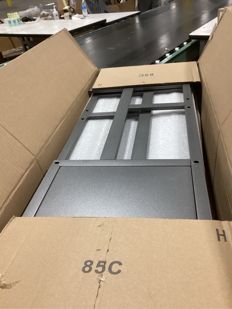 Condition photo showing Good Condition for Over the Sink Dish Drainer Drying Rack 3 Tier Over Sink Dish rack for a Tidy Kitchen Sink Shelf Organized Space-Saving Dish Rack with Cover for Dishes, Glasses, Bowls, and Cutlery Matte gray