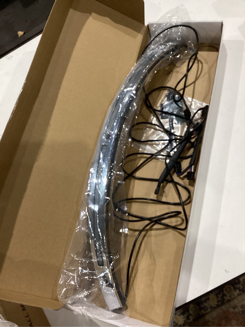 Condition photo showing Good Condition for advanblack chrome radiant windshield trim with led