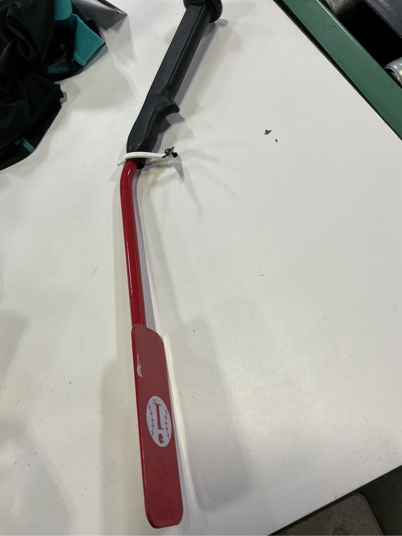 Condition photo showing Good Condition for insider bat for players under 12, red/black