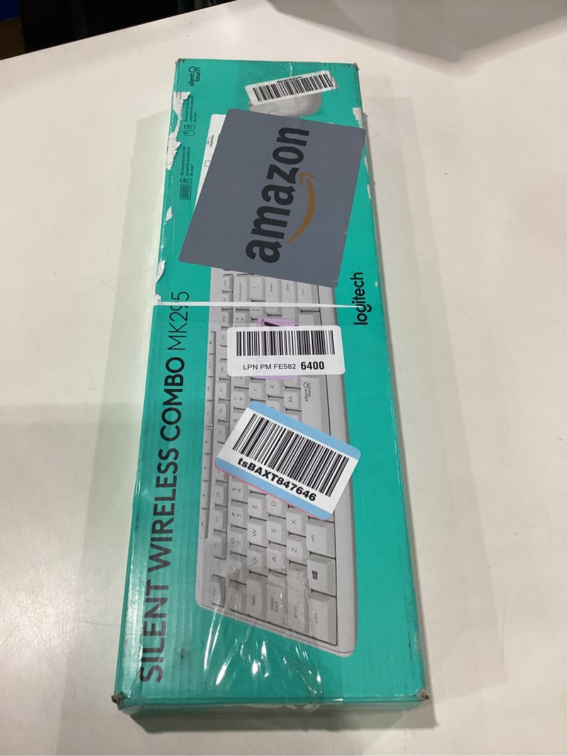 Condition photo showing New/Like New for Logitech MK295 Wireless Mouse & Keyboard Combo with SilentTouch Technology, Full Numpad, Advanced Op