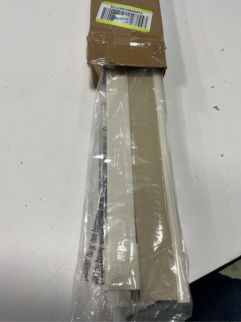 Condition photo showing Good Condition for no drill cellular shades cordless blackout honeycomb blinds 39"wx48"h beige | no tool no drill design for super easy installation,cordless design for kids & pets safety,aluminum top rail & bottom rod blackout-light cream 39"w x 48"h