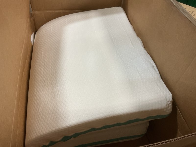 Condition photo showing Good Condition for TeQsli Crib Mattress, Dual-Sided Memory Foam Toddler Mattress with Breathable Washable Cover, Standard Size Baby Mattresses for Crib: 52 x 27.6 x 6 Inch
