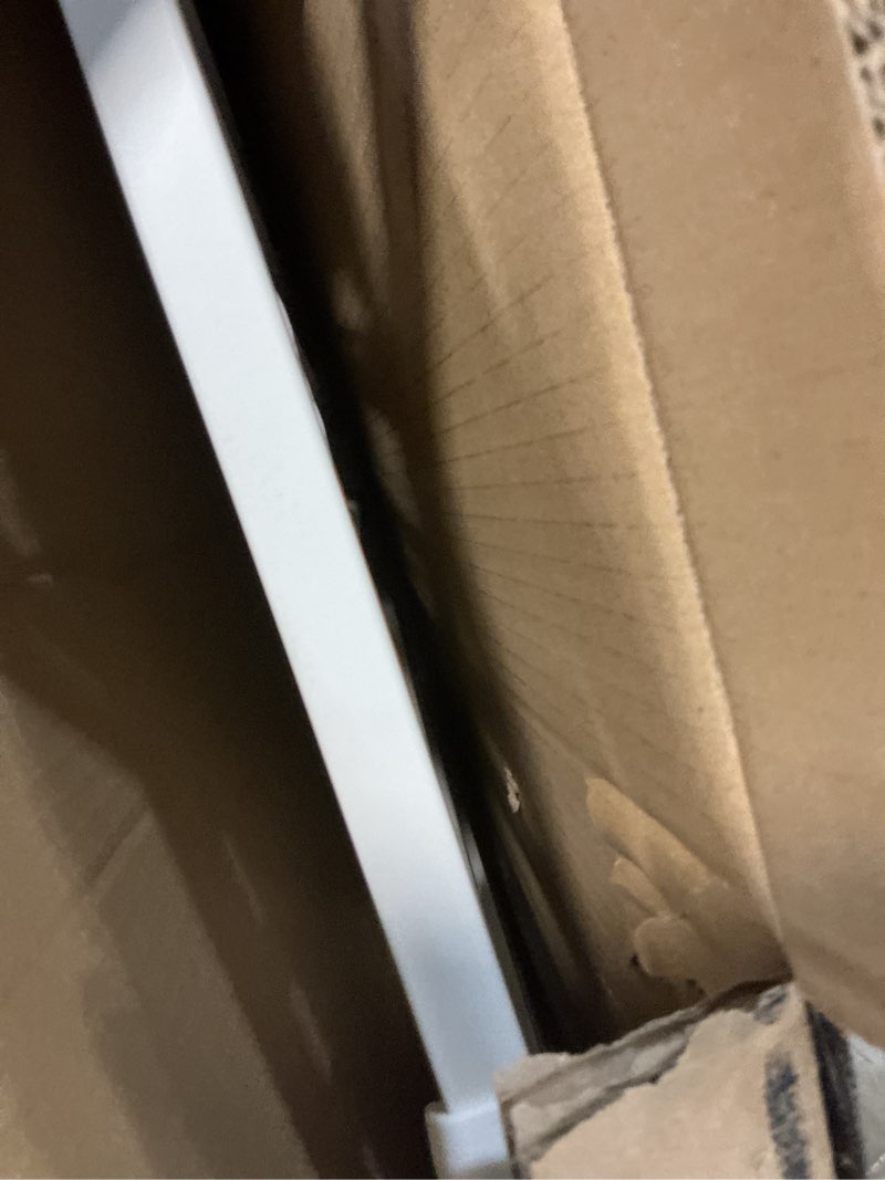 Condition photo showing Good Condition for BABELIO 26-28.5 Inch Narrow Easy Install Baby Gate, 30 Inch Tall Auto-Close Metal Pet Gate for Small Stairs and Doorways, NO Drilling Pressure Mounted, NO Extensions, White White 30" High, 26-28.5" Wide