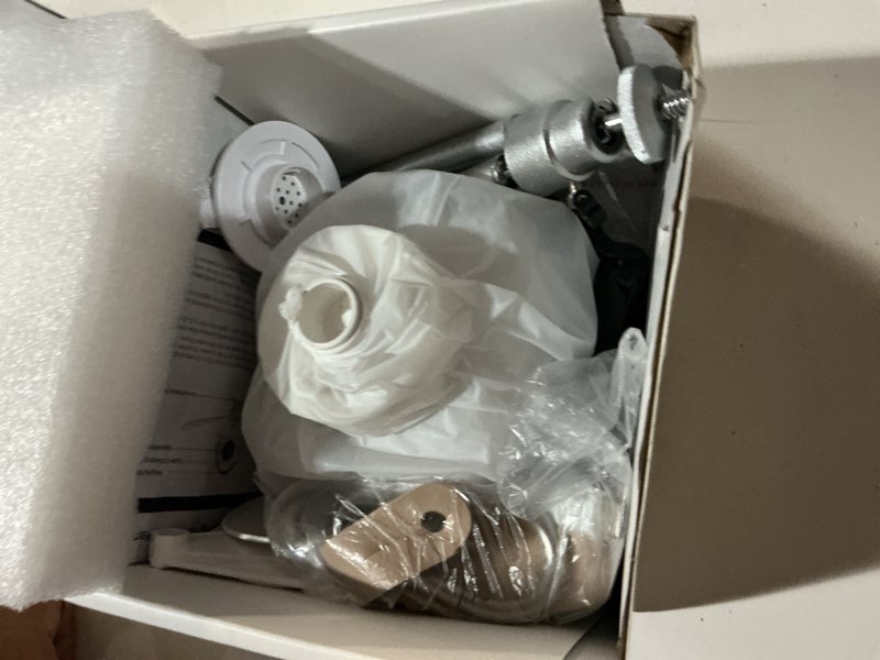 Condition photo showing Good Condition for portable ceiling fan, camping fan with light & remote, 9.25" battery operated tent fan, 4 speeds & timers, 3 brightness, with stand & hook, for camping, travel, rv, tent, patio, indoor