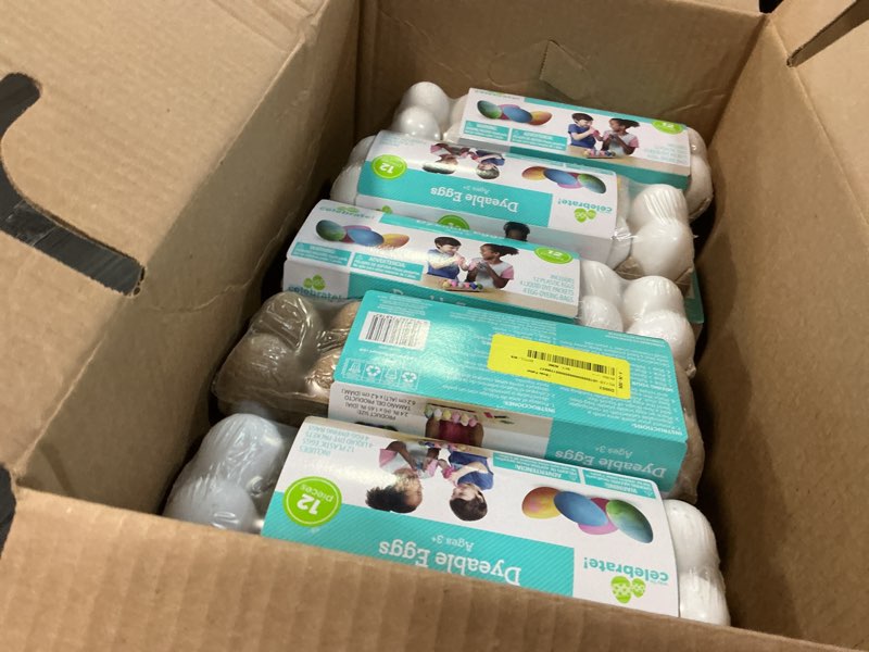 Condition photo showing Good Condition for easter dyeable eggs, 12 count, by way to celebrate of 20 pack