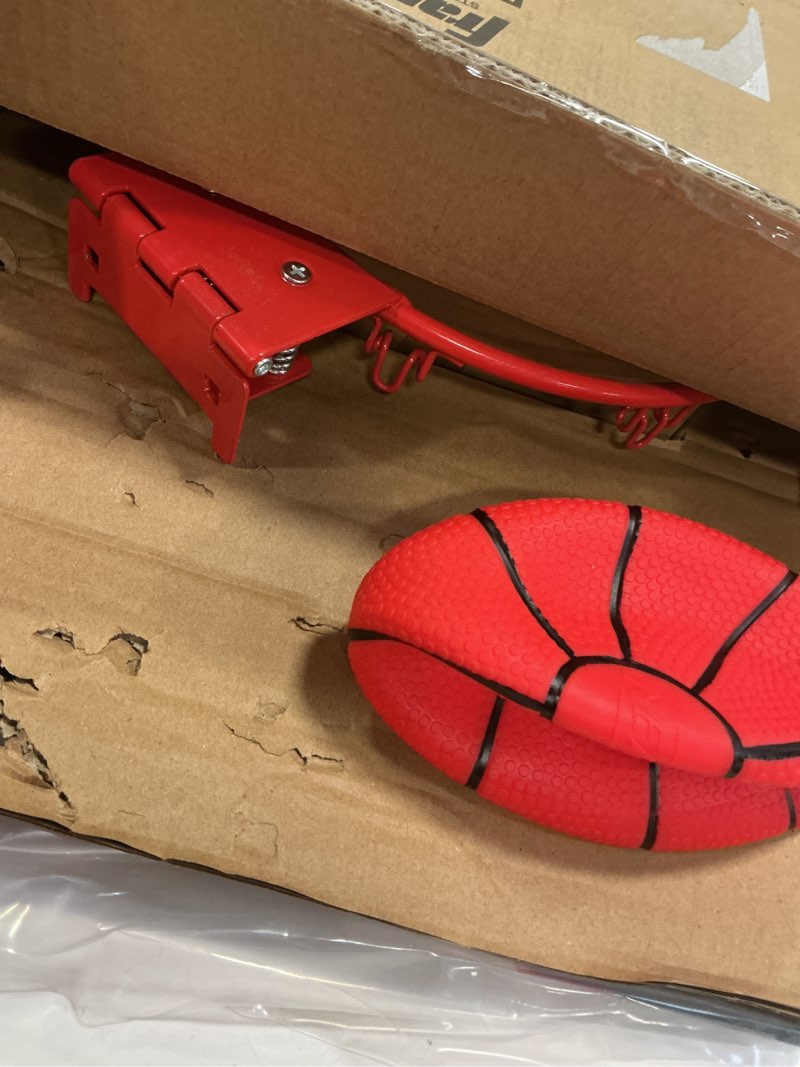 Condition photo showing Good Condition for Nerf Basketball Hoop Set - Pro Hoop Mini Hoop Set with Mini Basketball - Steel Rim Great for Dunking