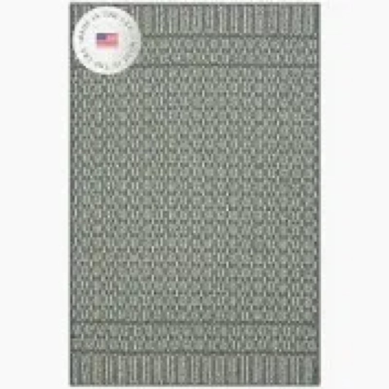 today Sonoma Goods For Life Covington Area & Washable Throw Rug, Gray Blue, 4 ft. 11 in. x 6 ft. 10 in. (150 cm x 210 cm)