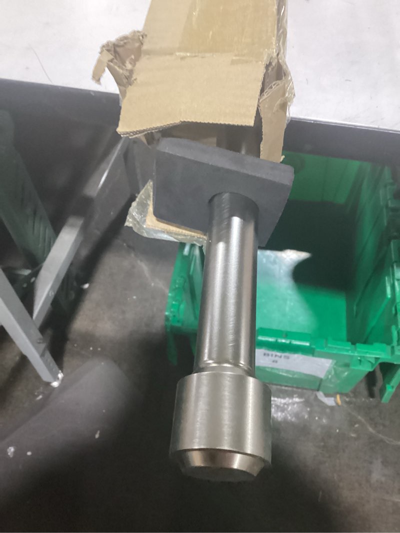 Condition photo showing Good Condition for Heavy Duty Curtain Rods, 1 1/8 Inch Diameter Single Curtain Rod 36-72Inch(3-6ft) Extendable Length with End Caps Adjustable Modern Brackets-Matte Nickel Matte Nickel 36-72"