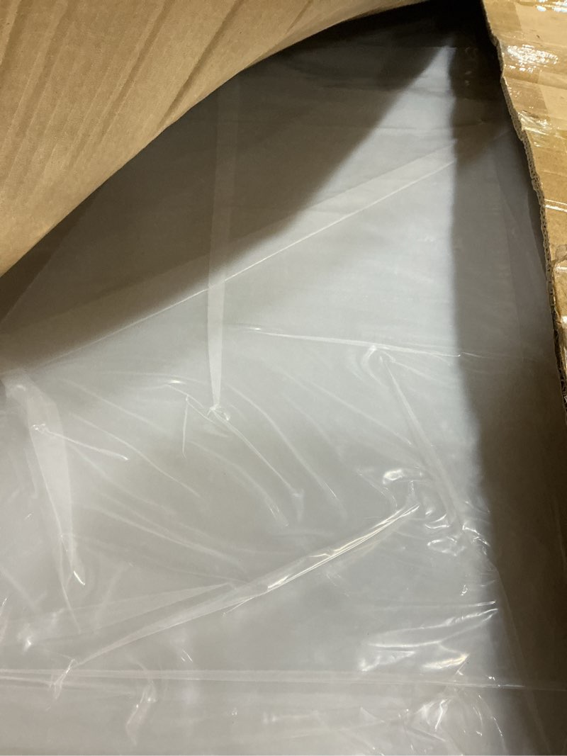 Condition photo showing As Is for henoyso 12 pcs poster protector sleeves 24 x 36 inch, clear plastic poster sleeves frame, waterproof rigid print sheet protectors for art portfolio storage, wall display, magazines, photos, papers 12 24 x 36 inch