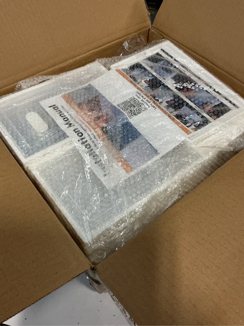 Condition photo showing Good Condition for Shoe Storage, 12 Pack Shoe Organizer for Closet, Shoe Boxes Clear Plastic Stackable Shoe Containers with Lids for Size 10 White Large