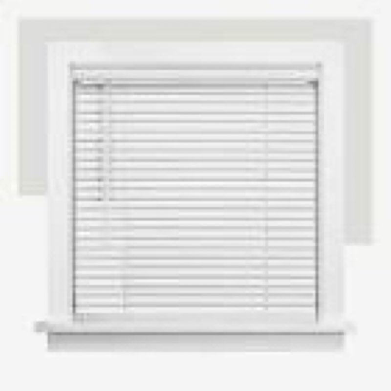 chicology cordless mini blinds for indoor windows, 68" w x 60" h, white vinyl 1" slats with tilt wan