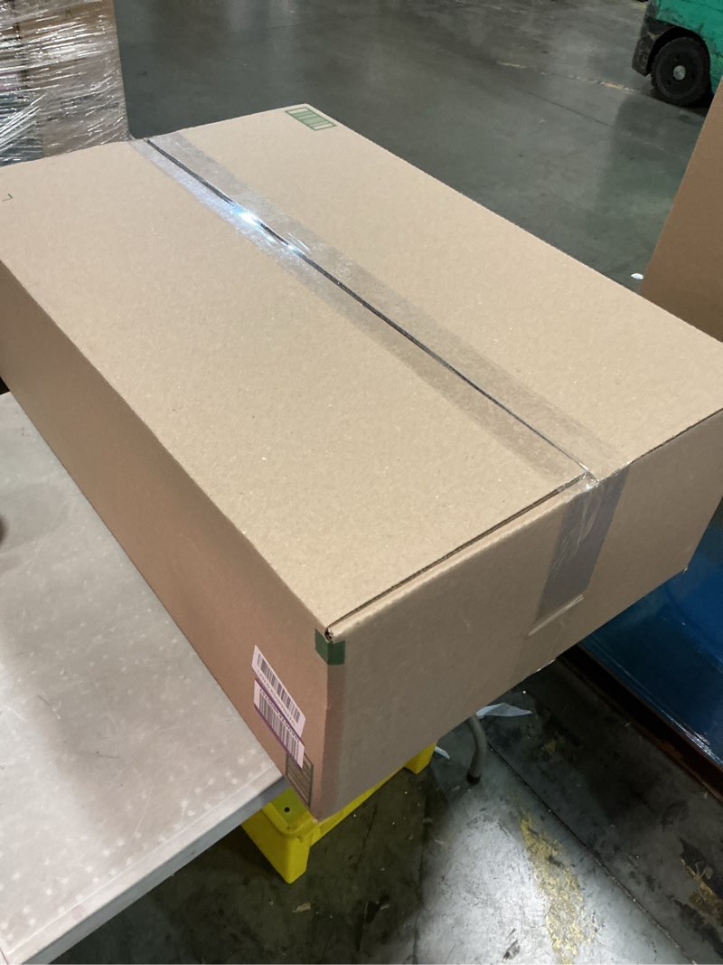 Condition photo showing New/Like New for amazon basics cardboard moving boxes for packing and shipping, small size, 16\" x 10\" x 10\", brown, 15-pack small, 15-pack