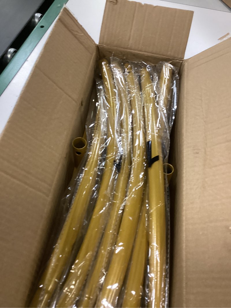 Condition photo showing New/Like New for 7.2FT Metal Arch Backdrop Stand Gold Arched Backdrop Frame for Wedding Party Ceremony Birthday Bridal Baby Shower Garden Floral Balloon Arch Decoration