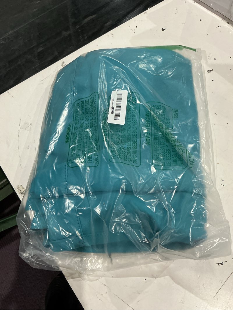 Condition photo showing Good Condition for turquoize aqua blackout curtains for bedroom 54 inch length 2 panels grommet curtains for living room energy saving window treatment panels for bedroom thermal insulated drapes, 42w x 54l, aqua 42"w x 54"l (pack of 2) aqua