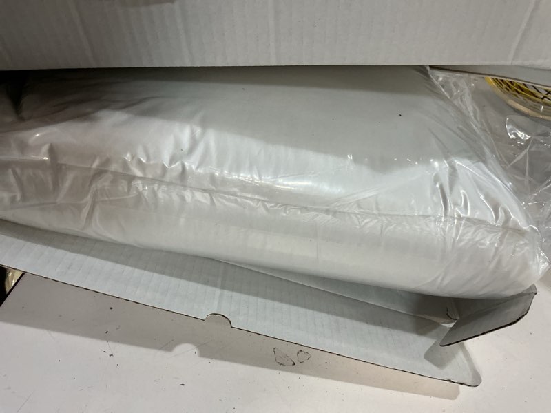 Condition photo showing New/Like New for ntbay down alternative bed pillows, standard size set of 2, machine washable soft pillow for back, stomach or side sleepers, soft hotel collection pillows for sleeping, white