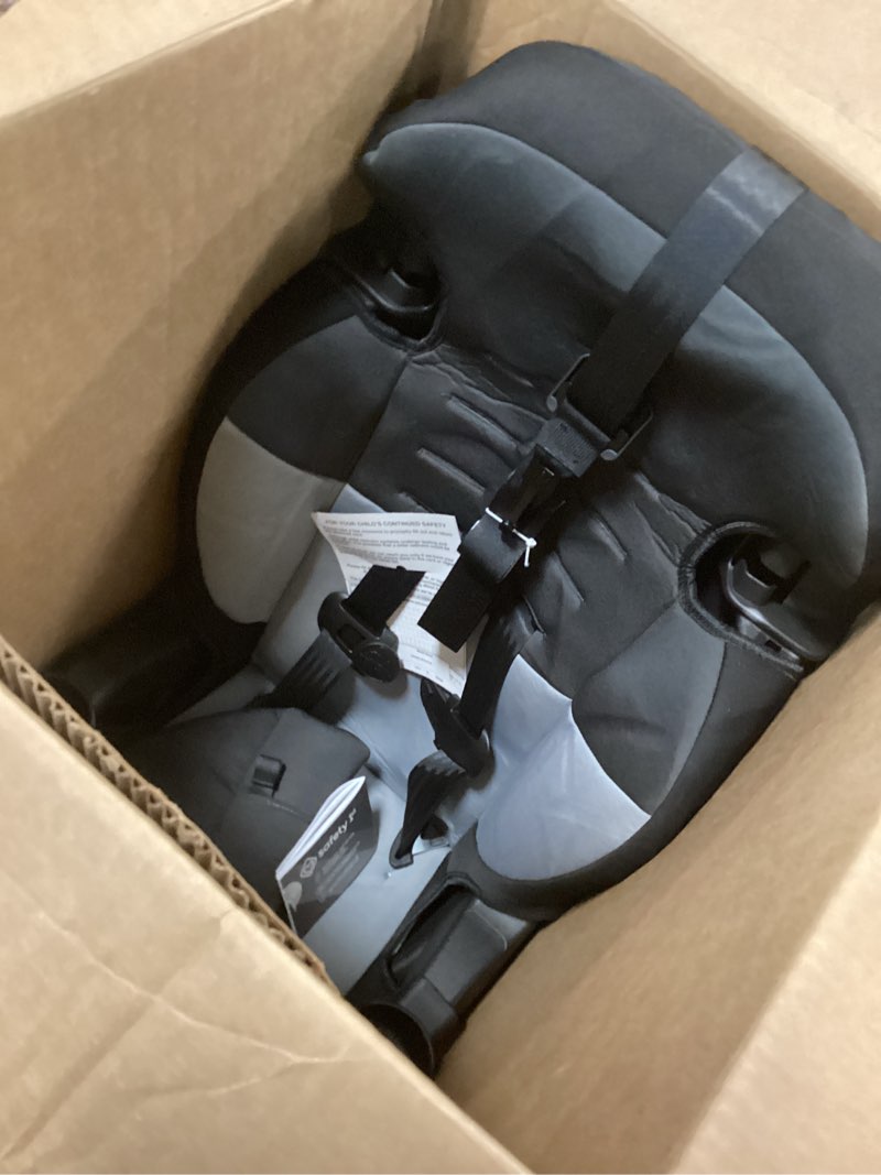 Condition photo showing Good Condition for Safety 1st Grand 2-in-1 Booster Car Seat, Converts from High Back to Belt-Positioning Booster, High Back Seat for Kids 40-65, and Belt-Positioning 40-100 Pounds, Black Sparrow Black Sparrow 2