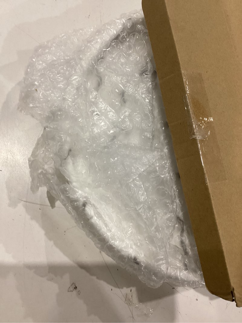 Condition photo showing Good Condition for Marble Printed Sofa Arm Clip Table, Armrest Tray Table, Drinks/Remote Control/Snacks Holder (Round)