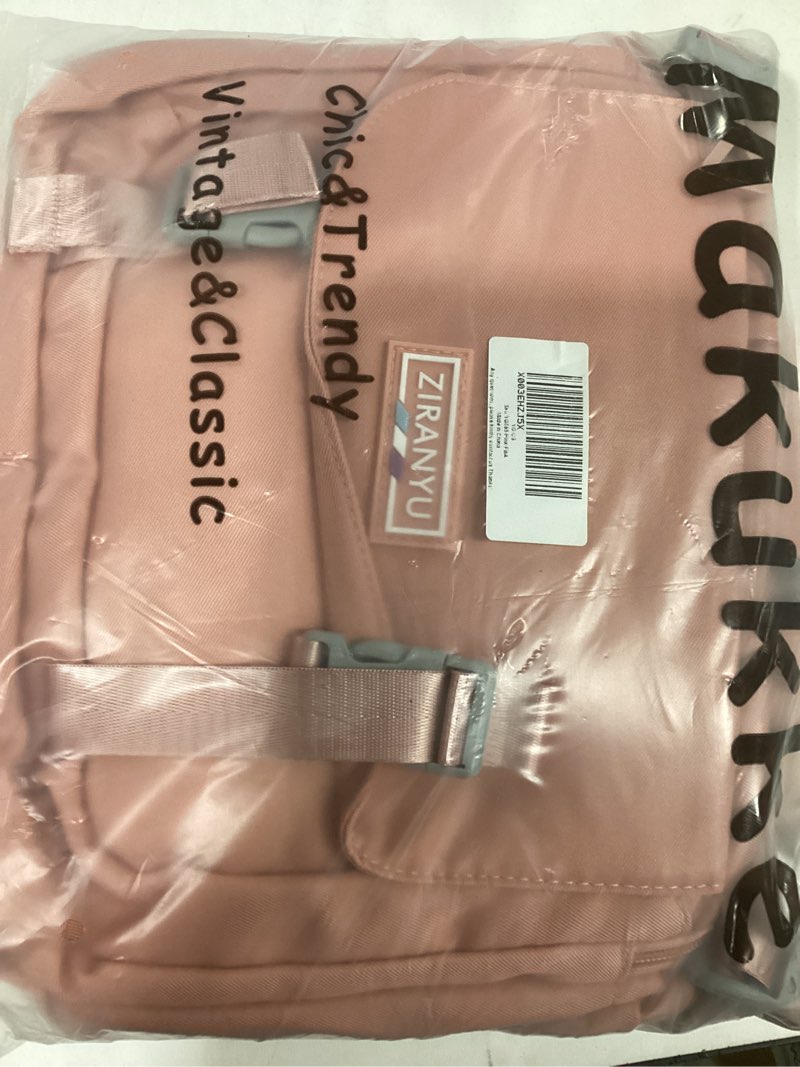 Condition photo showing Good Condition for Makukke School Backpack for Women, Laptop Backpack 15.6 Inch College School Bag Anti Theft Travel Daypack Bookbag for Girls,Pink