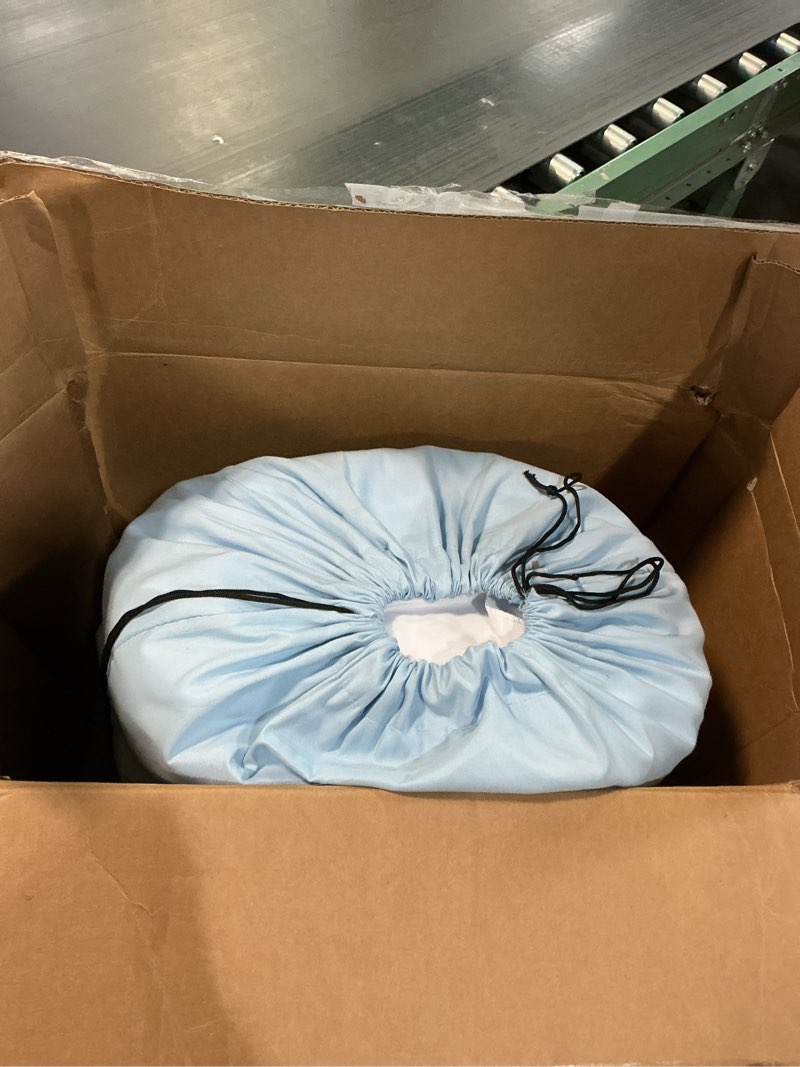 Condition photo showing As Is for 10 Panels White Ceiling Drapes for Wedding Ceiling Drapes 5ftx20ft Wedding Arch Draping Fabric Premium Polyester Ceiling Drapery Draping Wedding Ceiling Decorations for Party Ceremony Stage Swag White 60"W x 240"L (Pack of 10)