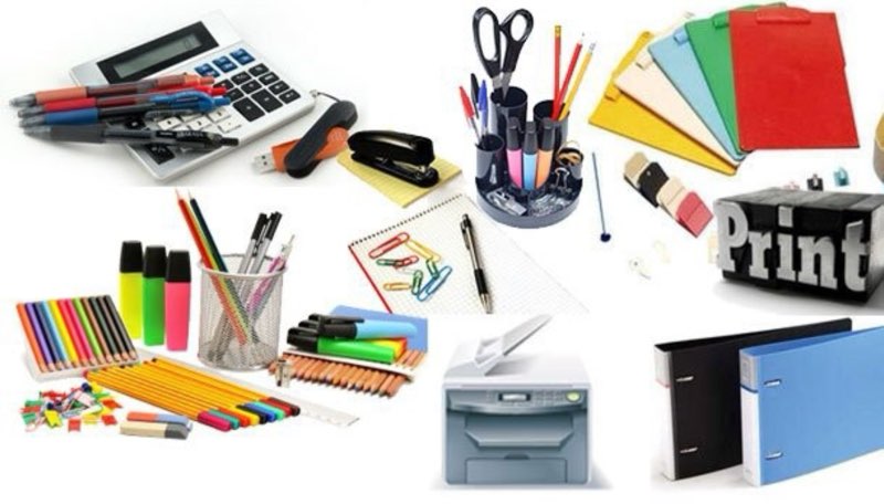 Assorted Lot of Office and School Supplies 