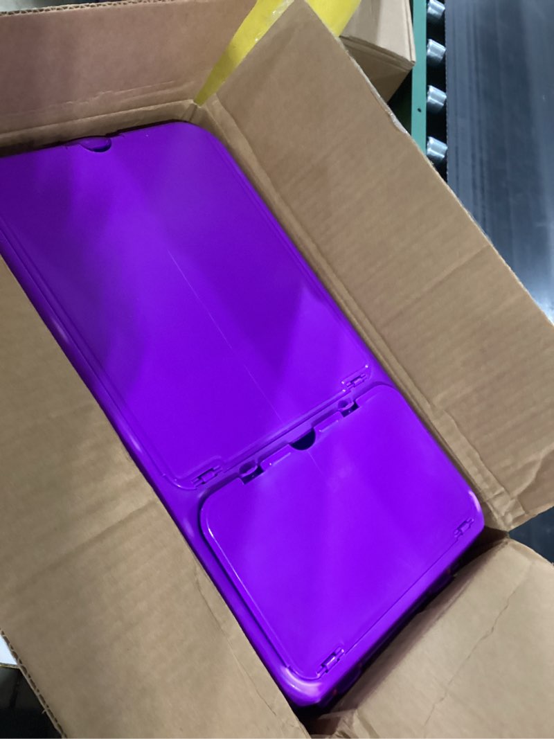 Condition photo showing New/Like New for Barbie Store It All! Rolling Storage Bin – Extra-Large Organizer Case with Wheels & Handle for Barbie Dolls, Clothes, Accessories & Playsets – Pink Portable Travel Toy Box Rolling Case