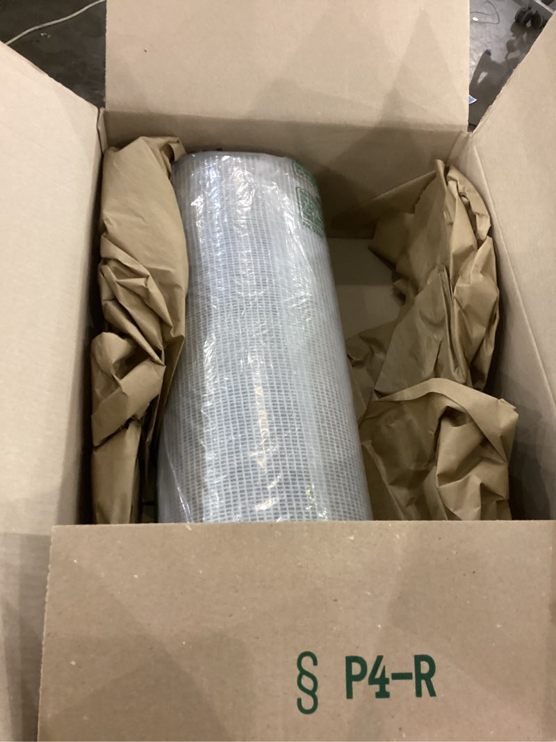 Condition photo showing New/Like New for Furnish my Place Modern Indoor/Outdoor Commercial Solid Color Rug - Beige, 22" x 44" Half Round, Pet and Kids Friendly Rug. Made in USA, Area Rugs Great for Kids, Pets, Event, Wedding 1'10" x 3'8" (Semicircular) Beige