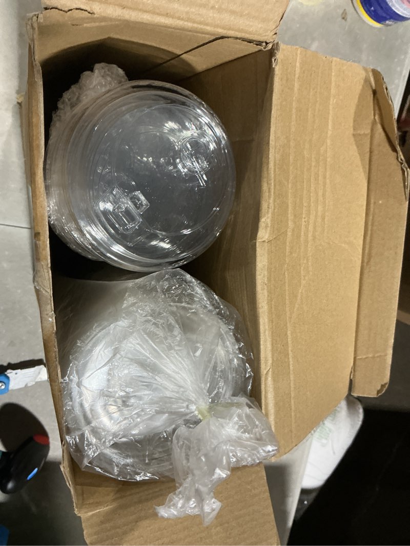 Condition photo showing Good Condition for qinyoung 60 sets hero party cups with lids and paper straws 14 oz hero birthday party supplies favor disposable clear plastic cups bulk multicolor hero